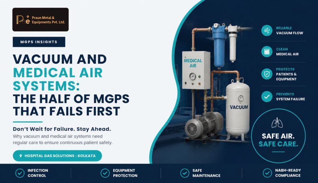 Vacuum and Medical Air Systems Infographic